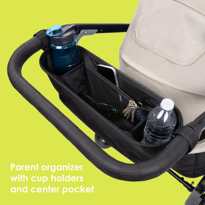 Baby Trend Navigator 2-in-1 Stroller Wagon, Desert Tan