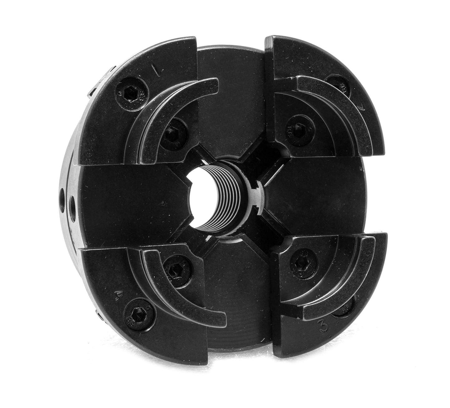 WEN LA4444 4-Inch 4-Jaw Self-Centering Chuck Set with 1-Inch x 8TPI Thread