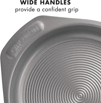 Circulon Total Nonstick Baking Pan with Lid, Rectangle 9 Inch x 13 Inch, Gray Nonstick Cake Pan