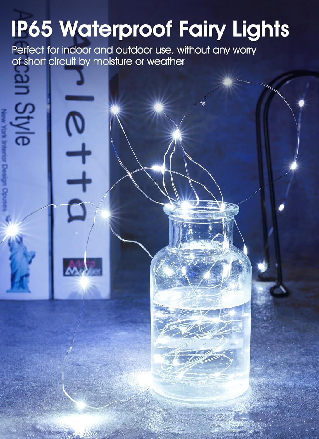 12 Pack 7 20 (12 Pack, Brightown Led Fairy Lights Battery Operated String Lights Waterproof Silver Wire Feet Led