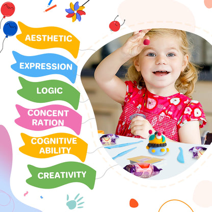 Aestd-ST Air Dry Clay 90 Colors, Modeling Clay for Kids, DIY Model Magic, Molding Clay Kit with Sculpting Tools, Non-Sticky Soft and Super Light, Arts and Crafts Gift for Boys Girls Kids