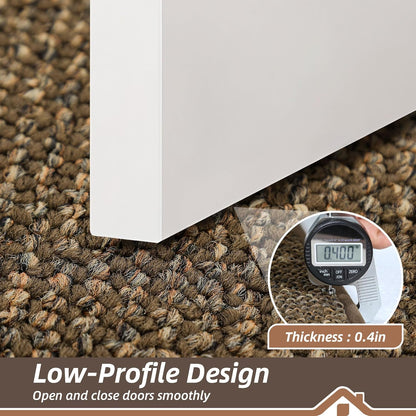 BEQHAUSE Dirt Trapper Door Mat - Non-Slip, Washable, Absorbent Entrance Mat | 24" x 60", Brown