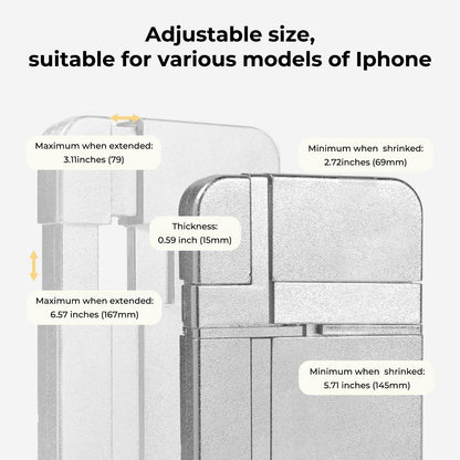 HTVRONT Phone Case Heat Press Bundle - Compatible with iPhone & Android Phone Case Sublimation Machine + HTVRONT Auto Heat Press 2