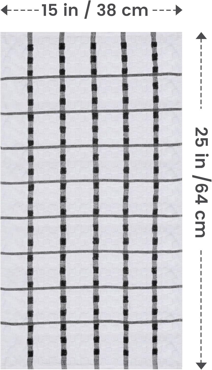 12 Pack, 15 25 Inches, 100% Set, Utopia Towels - Kitchen Towels x Ring Spun Cotton Super Soft and Absorbent Linen Dish