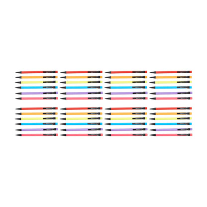 Amazon Basics Mechanical Pencils 0.7mm For Writing, Drawing, Bulk Office and School Supplies, Multicolor, 48-Pack