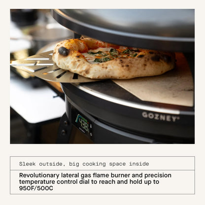 Gozney Arc Outdoor Pizza Oven, Propane Gas Pizza Oven, Precision Flame Control, Cooks 14" Pizza in 60 Seconds, Heats up to 950F - Off Black