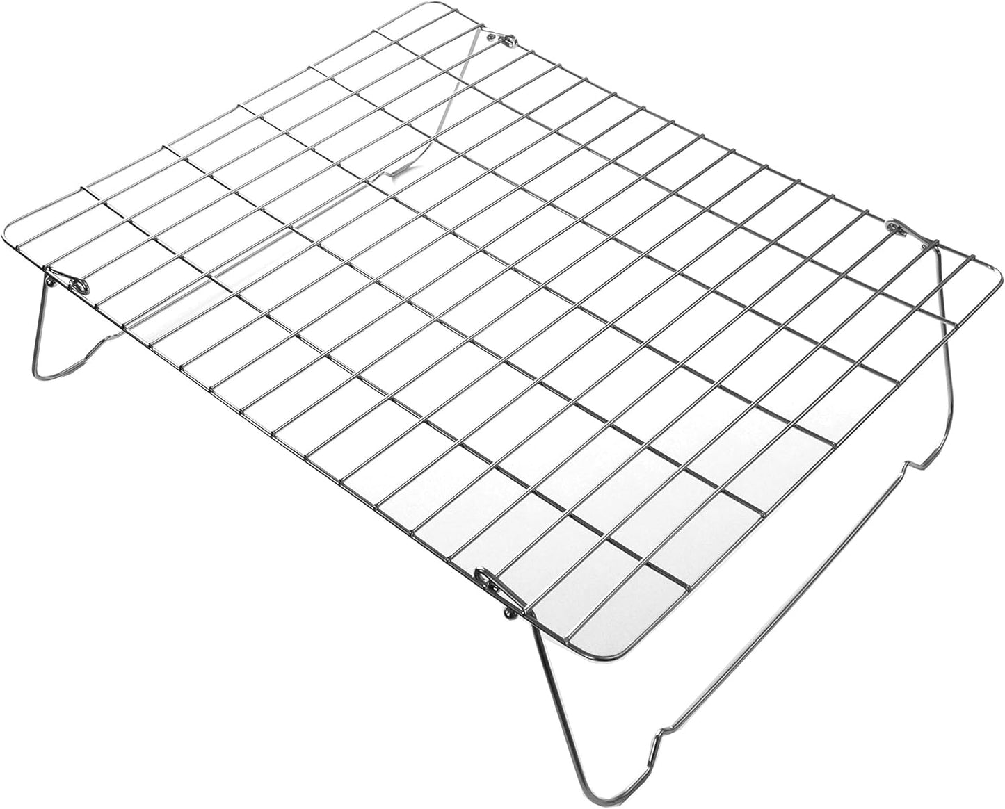Brod & Taylor Accessory Shelf with Folding Legs, Stainless Steel for Folding Proofer & Slow Cooker