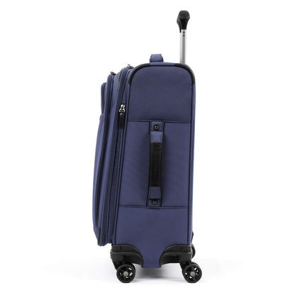 Travelpro Tourlite Softside 2-Piece Set, Expandable Luggage, 4 Spinner Wheels, Lightweight Suitcase, 21" Carry-On, 25" Checked Medium, Blue