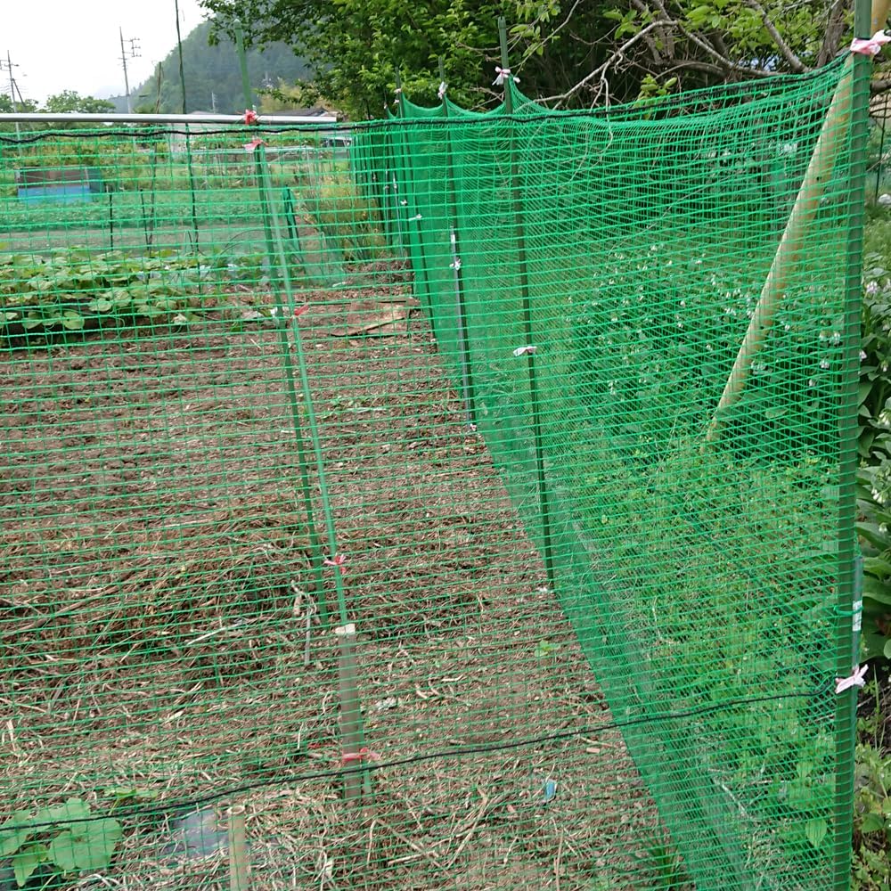 4x100 Plastic Garden Fence FT Deer Fence Netting, Temporary Mesh Fencing Animal Barrier for Deer, Chicken, Poultry