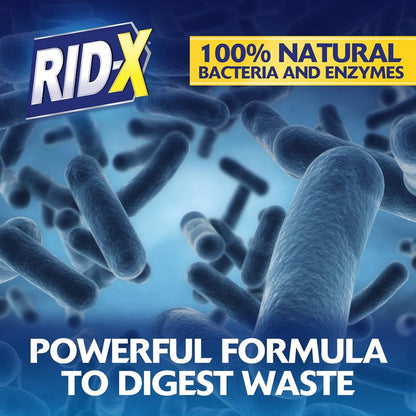 Rid-X Septic Tank System Treatment, Septic Tank Treatment, 3.2 Ounce
