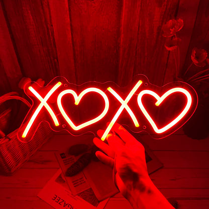 Its a Love Story Neon Sign, Warm White USB Led Light Up Signs for Bedroom Aesthetic Birthday Wedding Party Gift Boyfriend Girlfriend Lover Women Men Room Bathroom Decoration Gift, 15.7 x 11.8 Inch