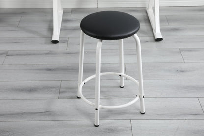 GOWE White Adjustable Tempered Glass Drafting Printing Table with Chair