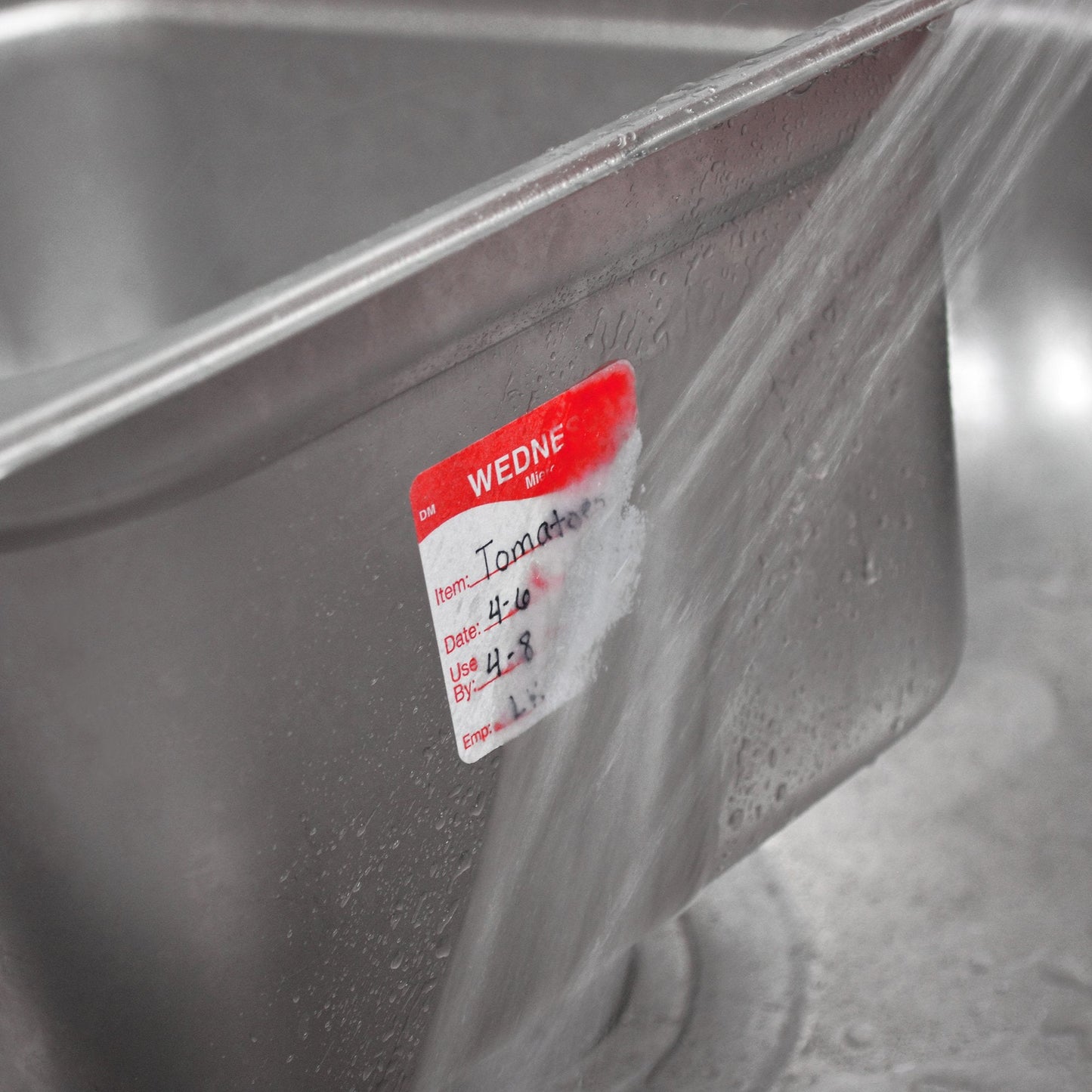 DayMark Safety Systems Day of the Week 2" x 2" Dissolvable Label, Tuesday, Item/Date/Use By, (Roll of 250)