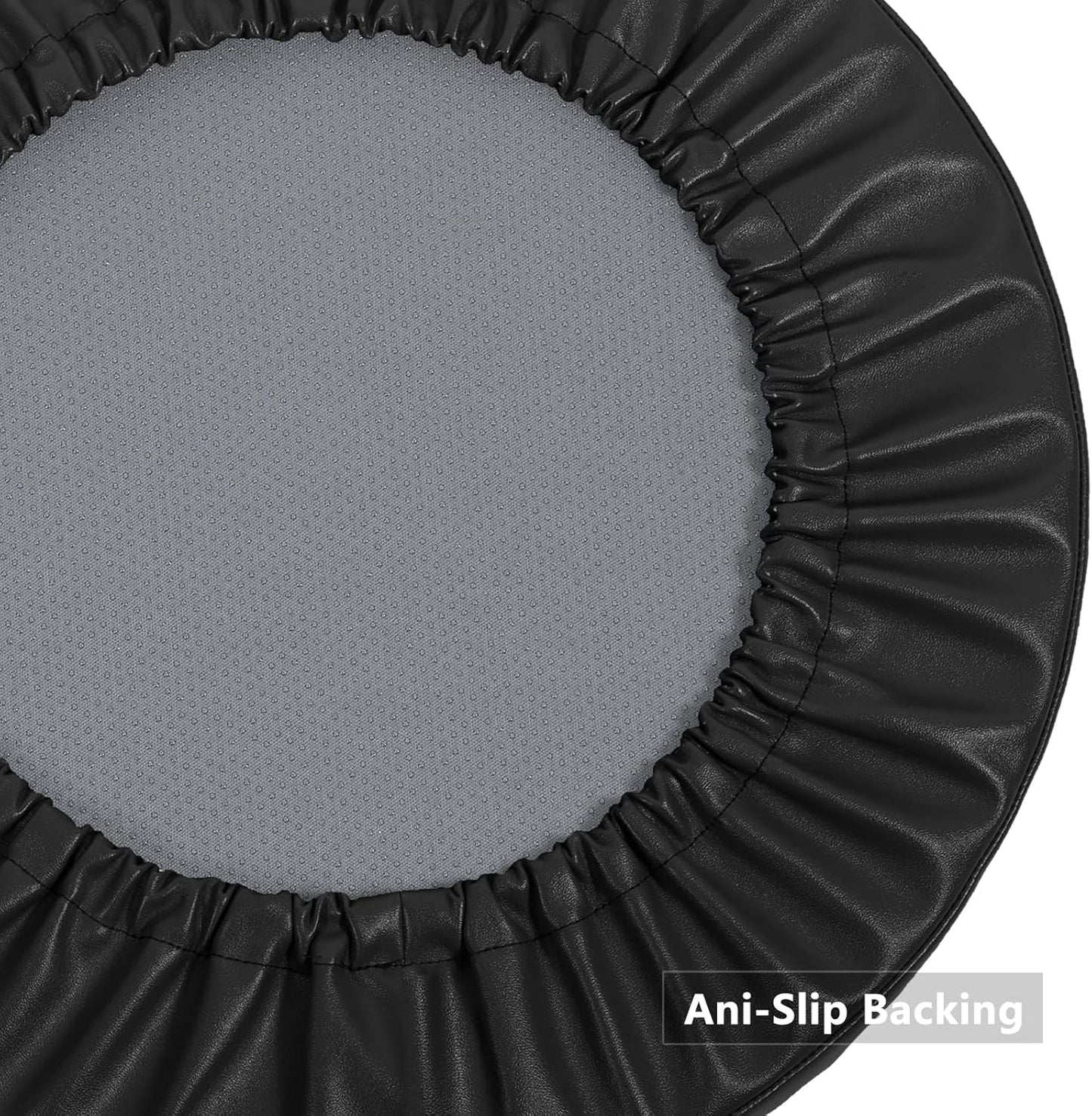 12 Inch Shinnwa Bar Stool Cushion Round Foam Padded Seat Cushions Waterproof Leather Bar Stool Covers with Elastic