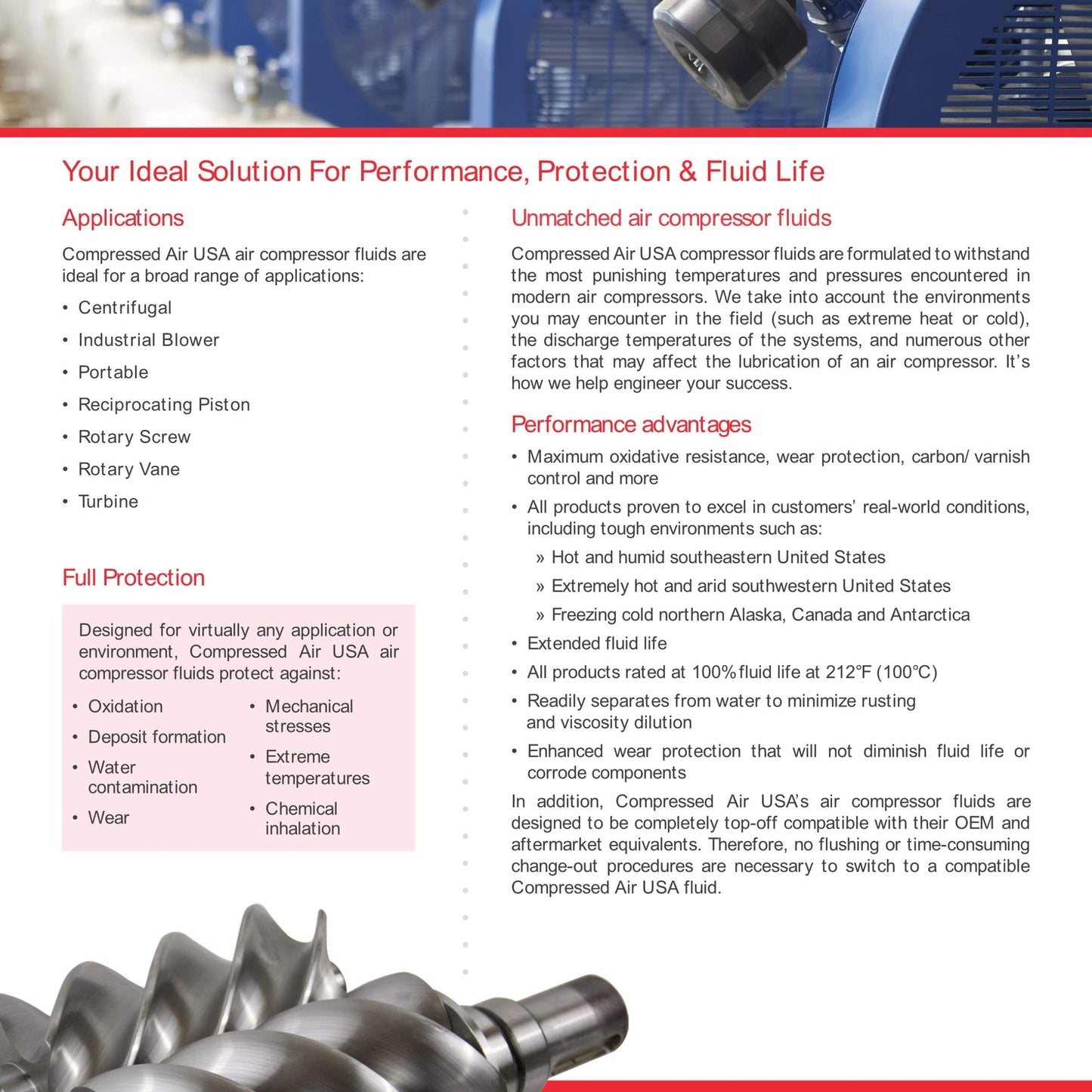 Premium Rotary Vane Air Compressor Lubricating Oil - CompressedAirUSA - XL - Extended Life Oils (5 Gallon)