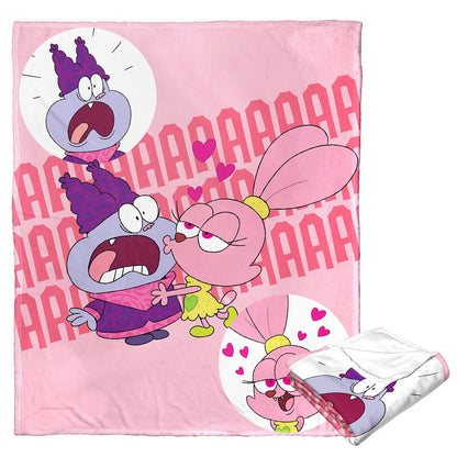NORTHWEST Cartoon Network's Chowder Silk Touch Throw Blanket, 50" x 60", I'm Not Your Boyfriend