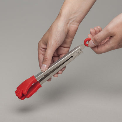 Kitchen Innovations J130DISP 7" Silicone Handy Tong