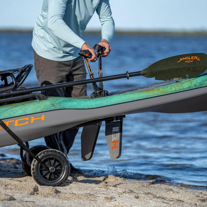 Pelican Catch Kicker 110 HDII - Sit on top Fishing Angler Pedal Kayak - Amazonia - HyDryve II Pedal System - Stable - 11 ft