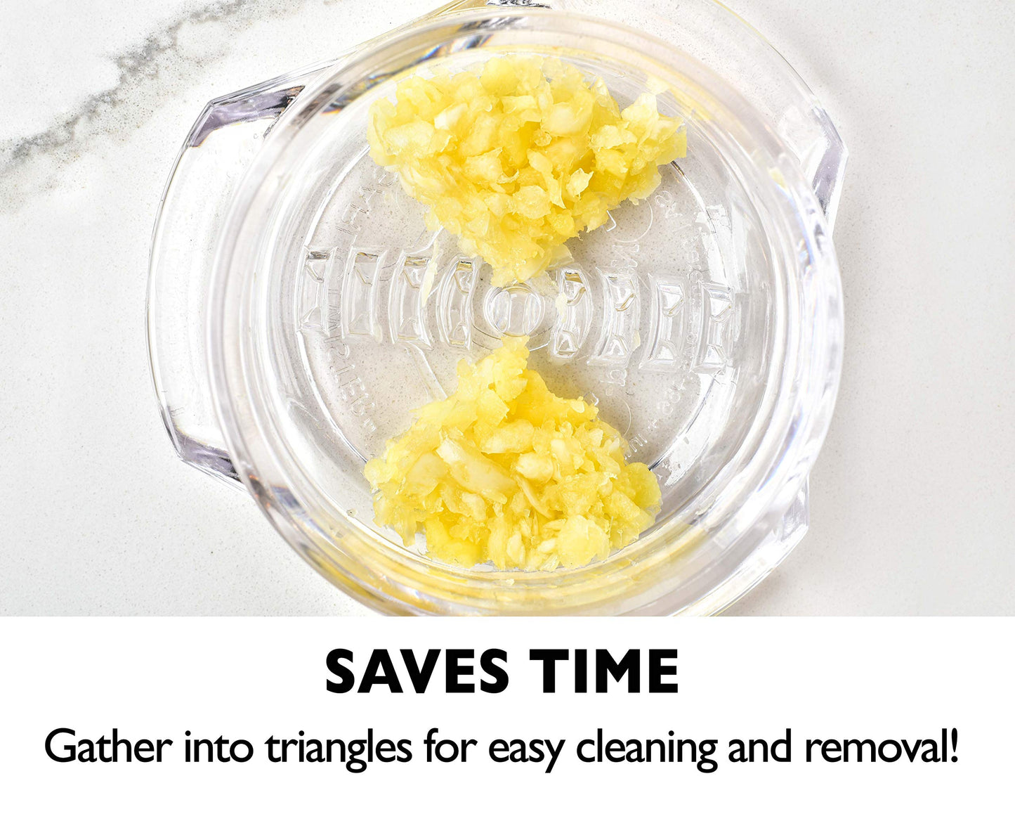Nextrend Garlic Twister 4th Gen – Garlic Mincer & Garlic Press in One - for Ginger, Herbs, Nuts & more, BPA-Free, Dishwasher Safe, 3–5 Clove Capacity - Clear