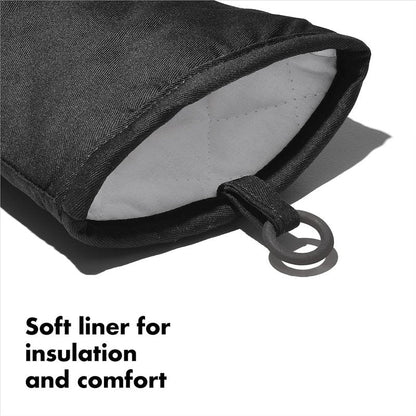 OXO Good Grips Silicone Oven Mitt - Black, Pack of 2