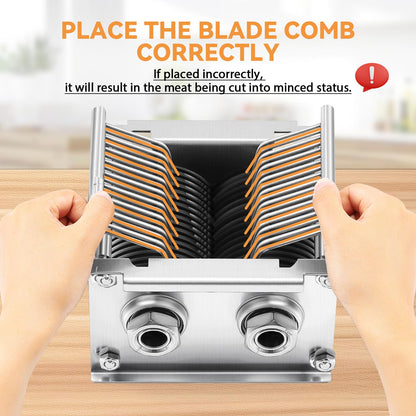 Newhai 850w Meat Cutter 5mm + 20mm Spare Blade
