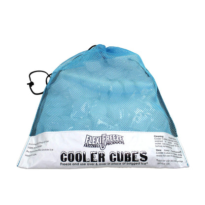 Cooler Cubes 5 lb Bag of Reusable Ice Cubes – Refreezable Ice Cubes for Coolers