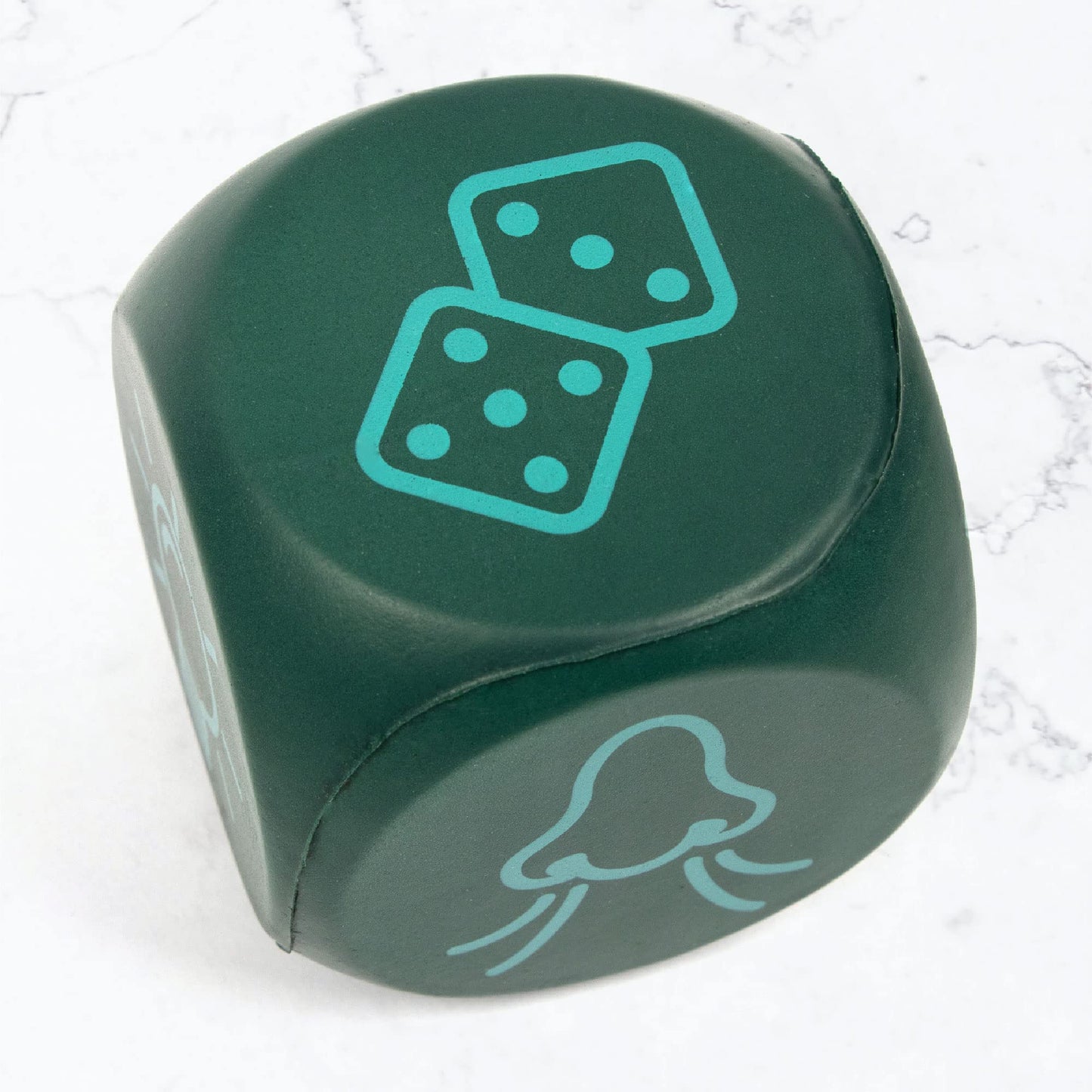 Myga Childrens Yoga Dice Game - Set of 3 Soft Foam Yoga Dice, Complete with 1 Action Dice & Two Pose Dice - Great Fitness and Workout Fun, Endless Combinations to Explore - Childrens