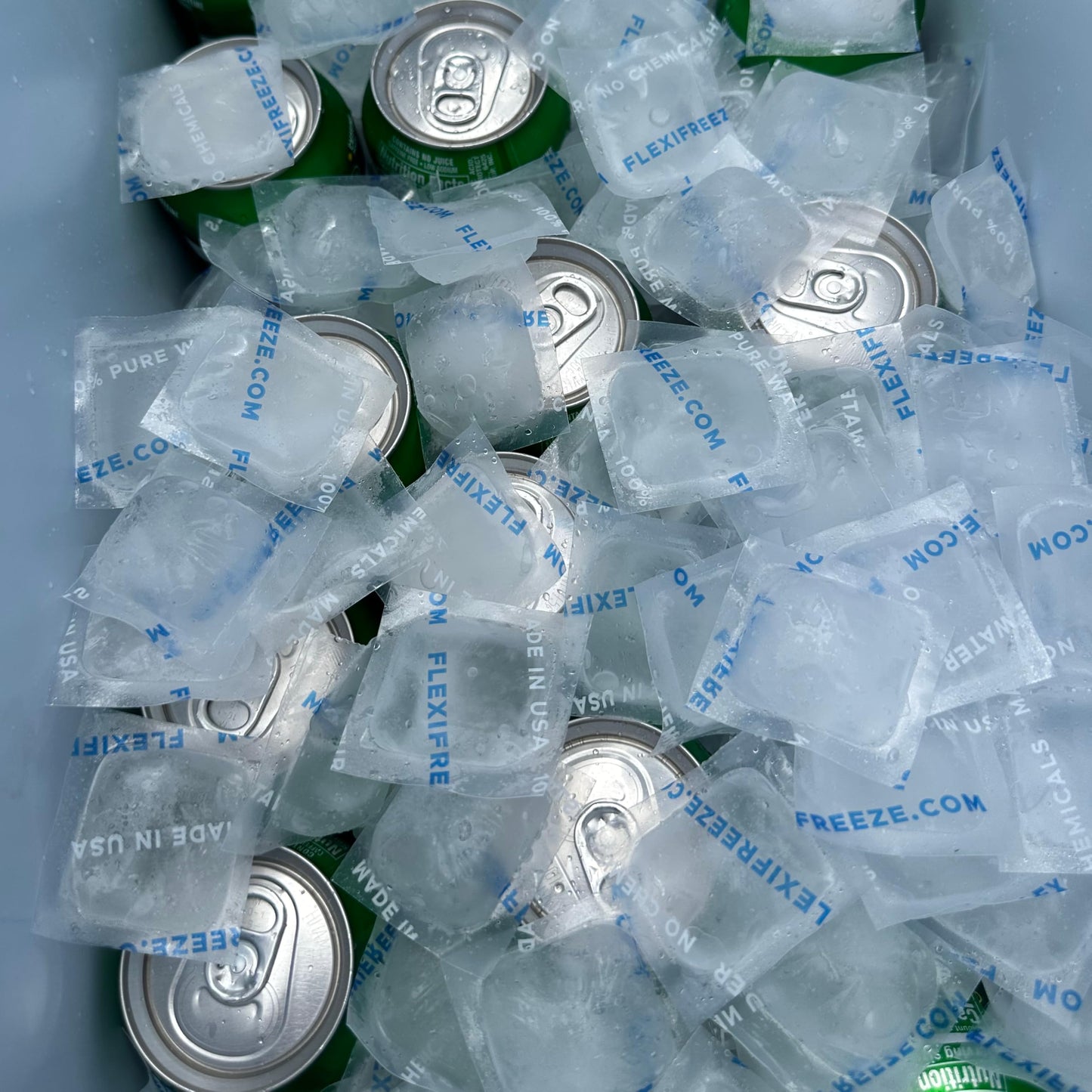 Cooler Cubes 5 lb Bag of Reusable Ice Cubes – Refreezable Ice Cubes for Coolers