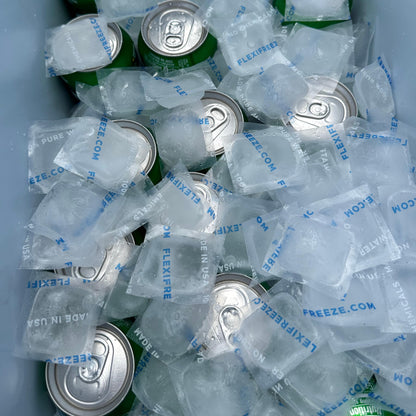 Cooler Cubes 5 lb Bag of Reusable Ice Cubes – Refreezable Ice Cubes for Coolers
