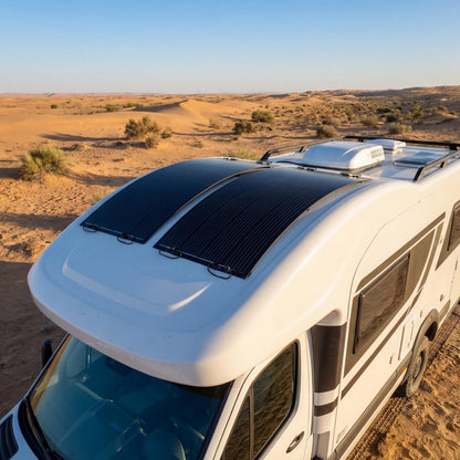 1000 Watt Solar Panel Kit, with Charge Controller(40A) 2pcs 500 Watt Flexible Monocrystalline Solar Panel kit Photovoltaic Module for 12-48V Battery Charging Car Battery Camper RV