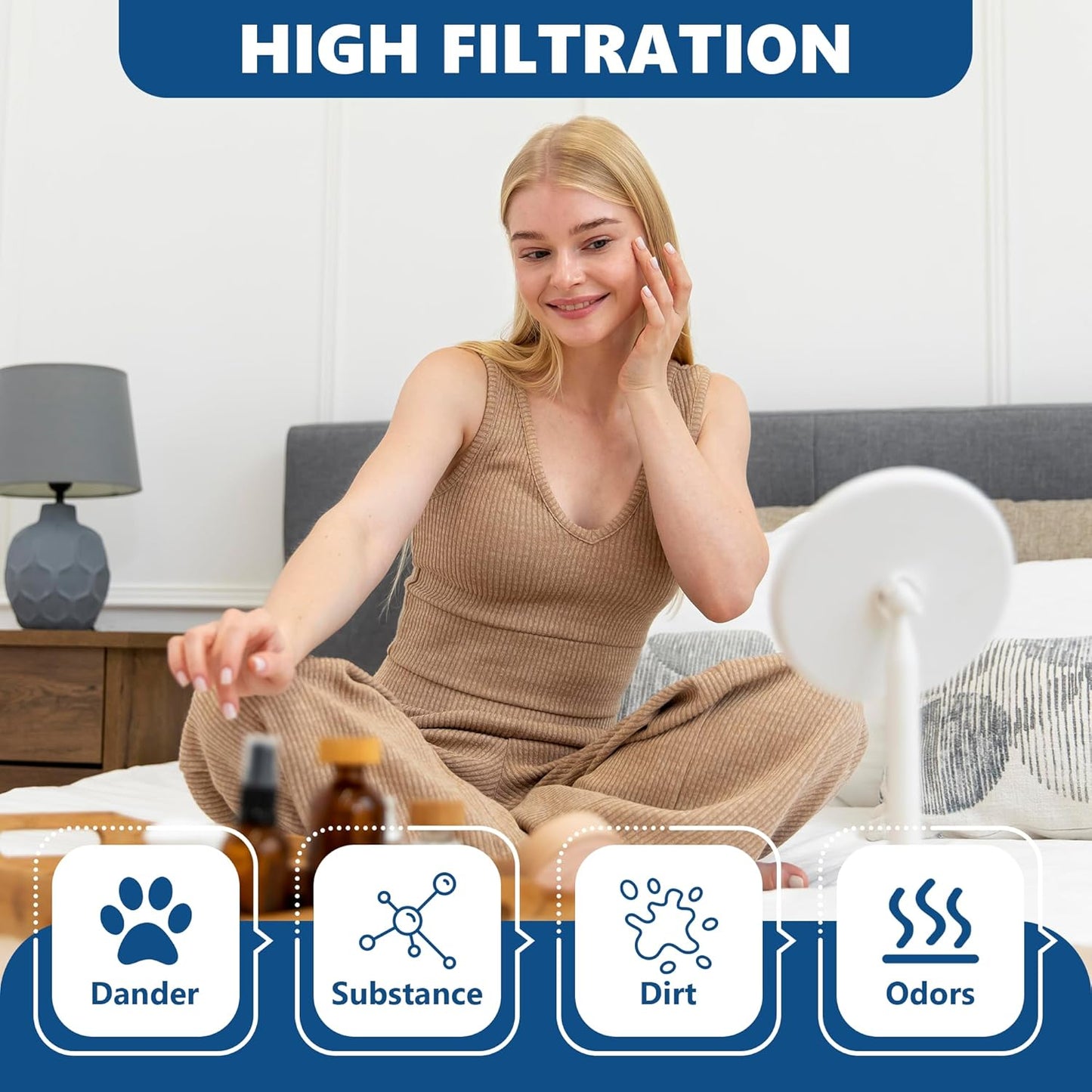 Humidifier Replacement Filters for LEVOIT, Mineral Absorption Pad Compatible with LV600S, LV600HH, OasisMist450S