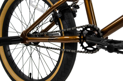 Elite BMX Freestyle Bike, Durable Steel Frame, Available in 16", 18", and 20" Sizes. New Sizes 26" and 29" BMX Bicycles. (Copper, 20")