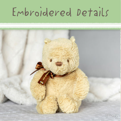 KIDS PREFERRED Baby Classic Winnie the Pooh and Friends Stuffed Animal original version 9 Inch, Pooh