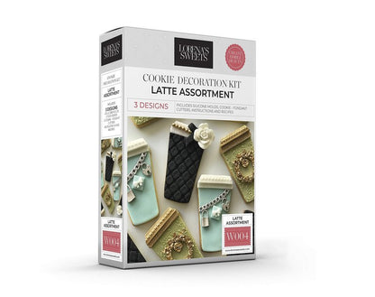 Lorena's Sweets Cookie Decoration Kit Latte Assortment