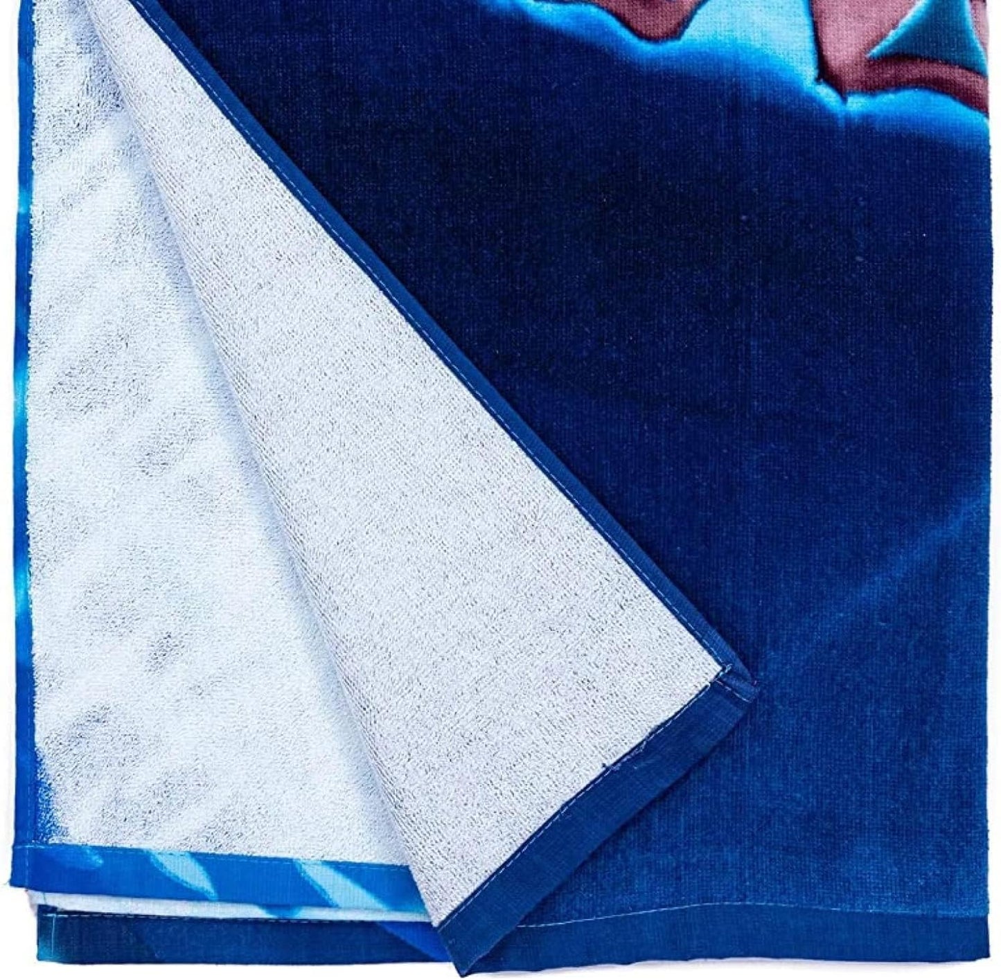 Dawhud Direct Great White Shark Beach Towel for Boys, 30" x 60" Super Soft Plush Cotton Pool Towel