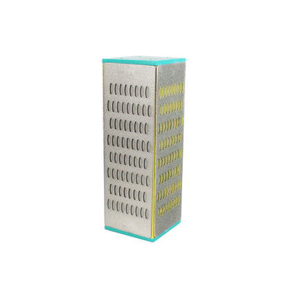 HFS(R) 4-Way Diamond Knife Sharpener Hone Sharpening Stone Industrial Grade 200 to 600 Grit Non-Slip Rubber Base 6" x 2"