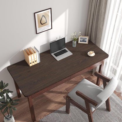 24Inx118In BAYYA Walnut Contact Paper Thick Matte Brown Wood Wallpaper Roll Peel Stick Kitchen Wallpaper Self-Adhesive