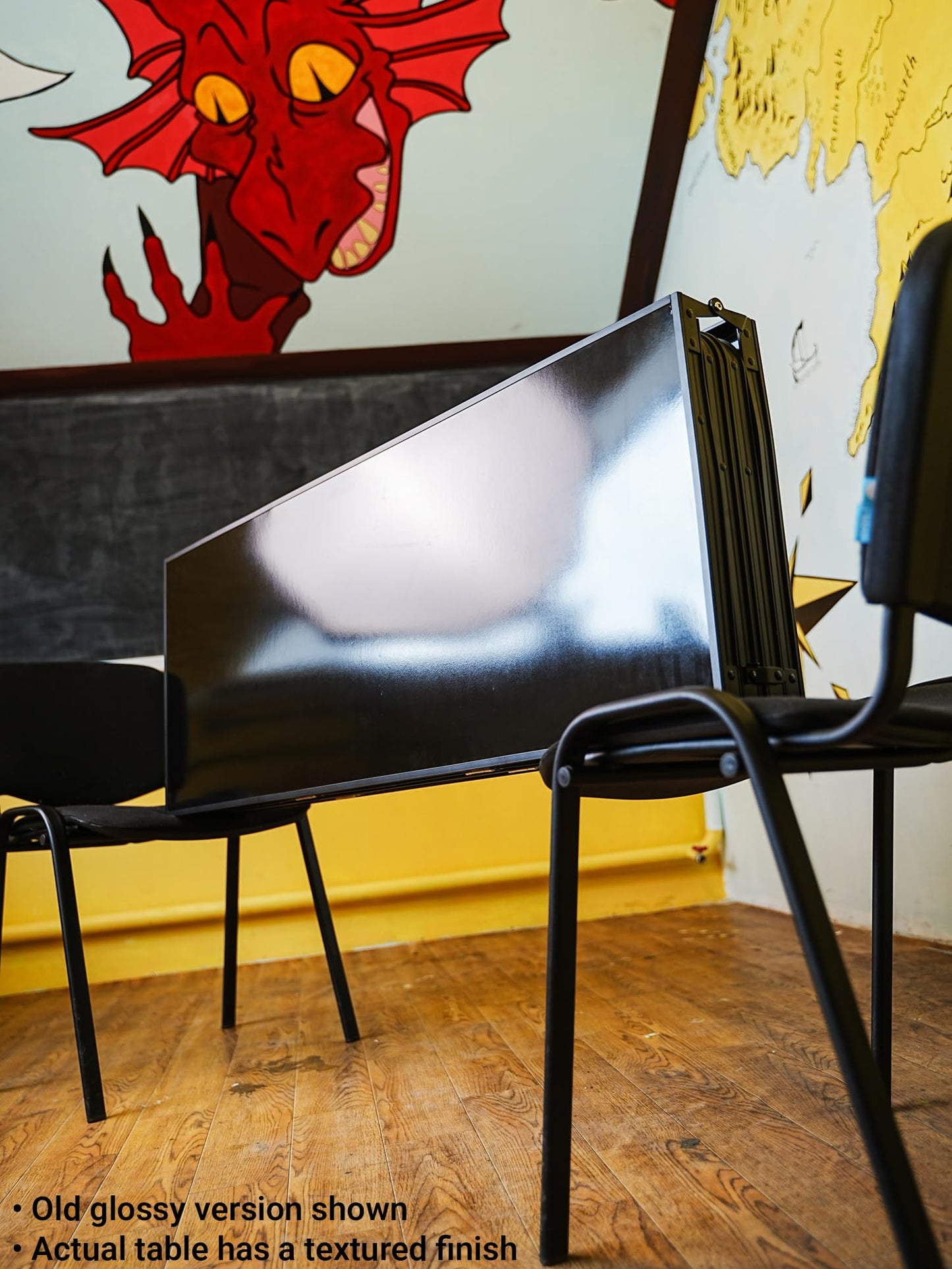 Warzone Studio 6 x 4 ft Folding Gaming Table (Black)