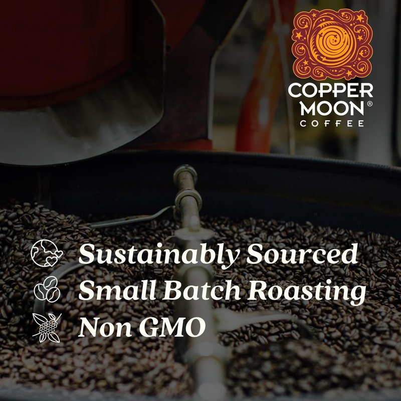 Copper Moon Light Roast Whole Bean Coffee, Bean me Up, 2 Lb
