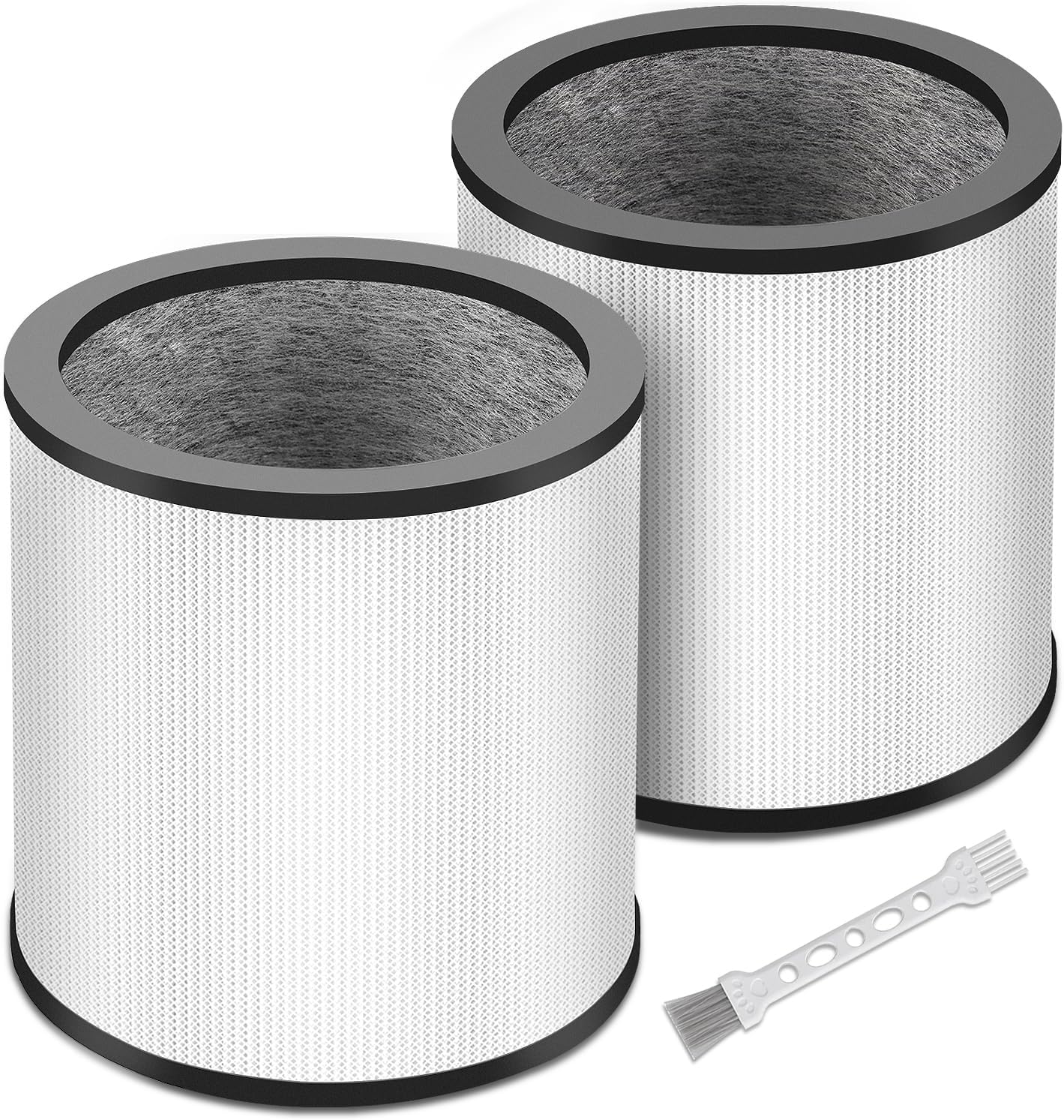 TP01 TP02 Replacement Filter 2 Pack for Dyson Pure Cool Link TP01, TP02, 360° True Filter, Black