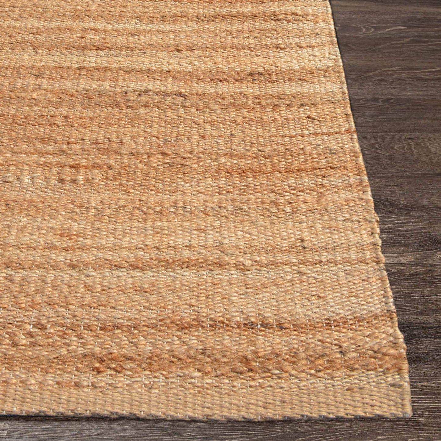 Antep Rugs Natural 8x10 Indoor Hand Woven Fiber Jute Area Rug (Natural, 7'10" x 10')