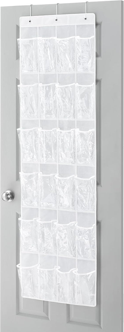 24 Whitmor Pocket Over the Door Shoe Bag