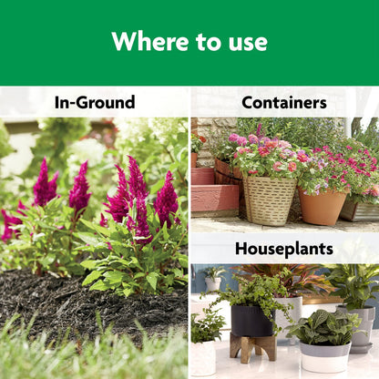 Miracle-Gro Shake 'N Feed All Purpose Plant Food - Feeds Indoor & Outdoor Plants for 3 Months | 8 lbs.