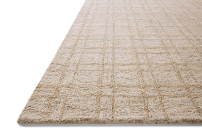 Loloi Chris Loves Julia Polly Collection POL-10 Khaki/Sand 8'-6" x 11'-6" Area Rug