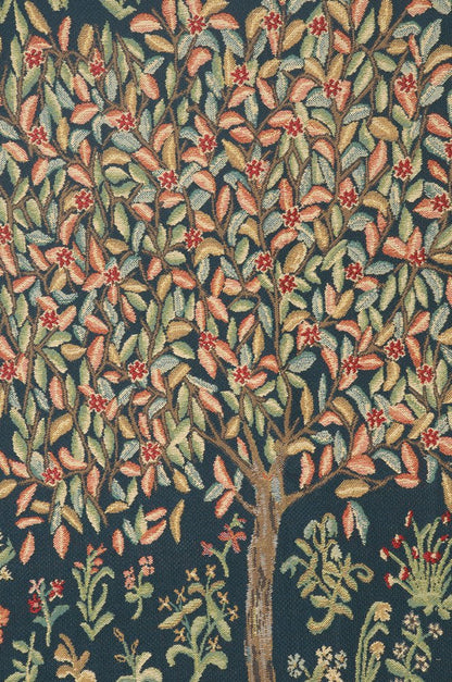 C Charlotte Home Furnishings Inc Vendages II Belgian Tapestry Wall Hanging | Viscose Cotton and Polyester Blend Wall Art | 69 in. x 105 in | Home Decor Accents