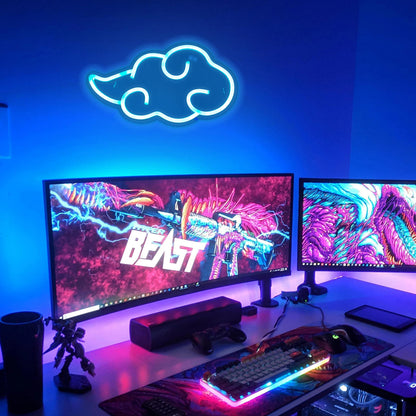 Sunset Neon Sign for Wall Decor, Wave Sign LED Light Sign for Bedroom Wall, Dimmable Neon Lights Signs for Man Cave Bedroom, Living Room, Party, Bar, USB Powered (8.8 * 16in)