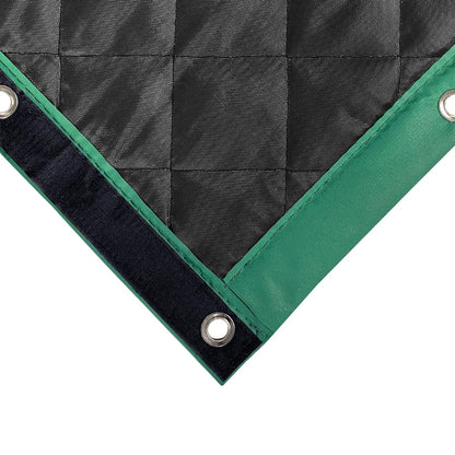 LTCANOPY Sound Barrier Temporary Construction Traffic Industrial Sports Pitches Outdoor Noise Control Sound Blocking Reducing Cancelling Soundproof Screen Blankets 39.3”x78.7-1 Pack-(Green)