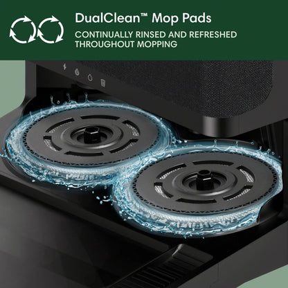 iRobot Roomba Plus 4020 2in1 Vacuum & Mop Robot with AutoWash Dock - Dual Spinning, Smart & Fast Mapping, Ideal for Pet Hair, Self-Empties 75 Days, Intense Suction, Pad Washing & Drying