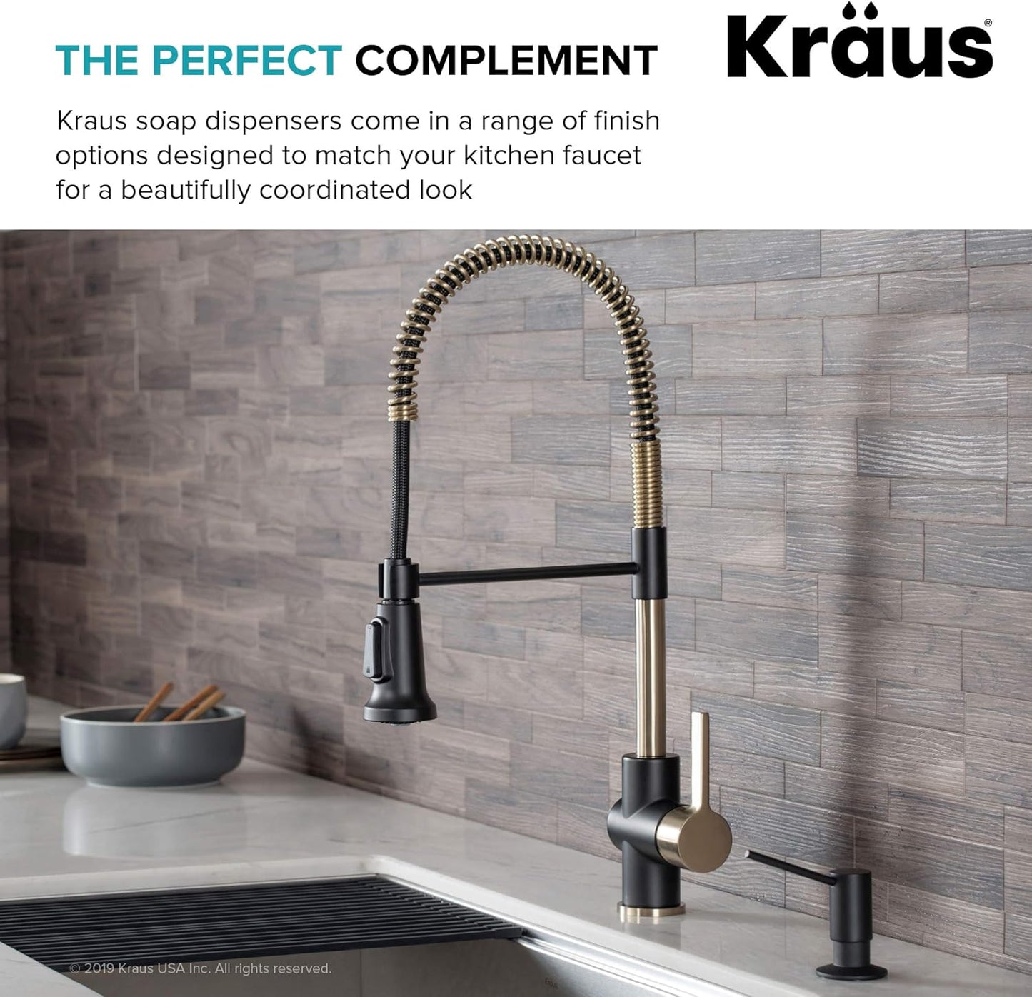 KRAUS Kitchen Soap and Lotion Dispenser, Stainless Steel, KSD-41SS