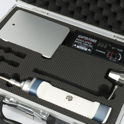 U.S. Solid Handheld Ultrasonic Homogenizer Lab Sonicator Processor Emulsifier Cell Disruptor Mixer with Bracket Carrying Case 100~230V (8mm 0.1~300ml)